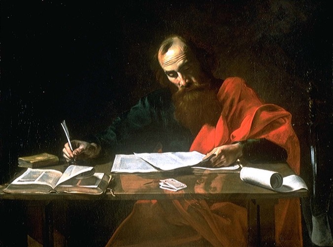 el apóstol Pablo escribe sus epístolas a las iglesias 